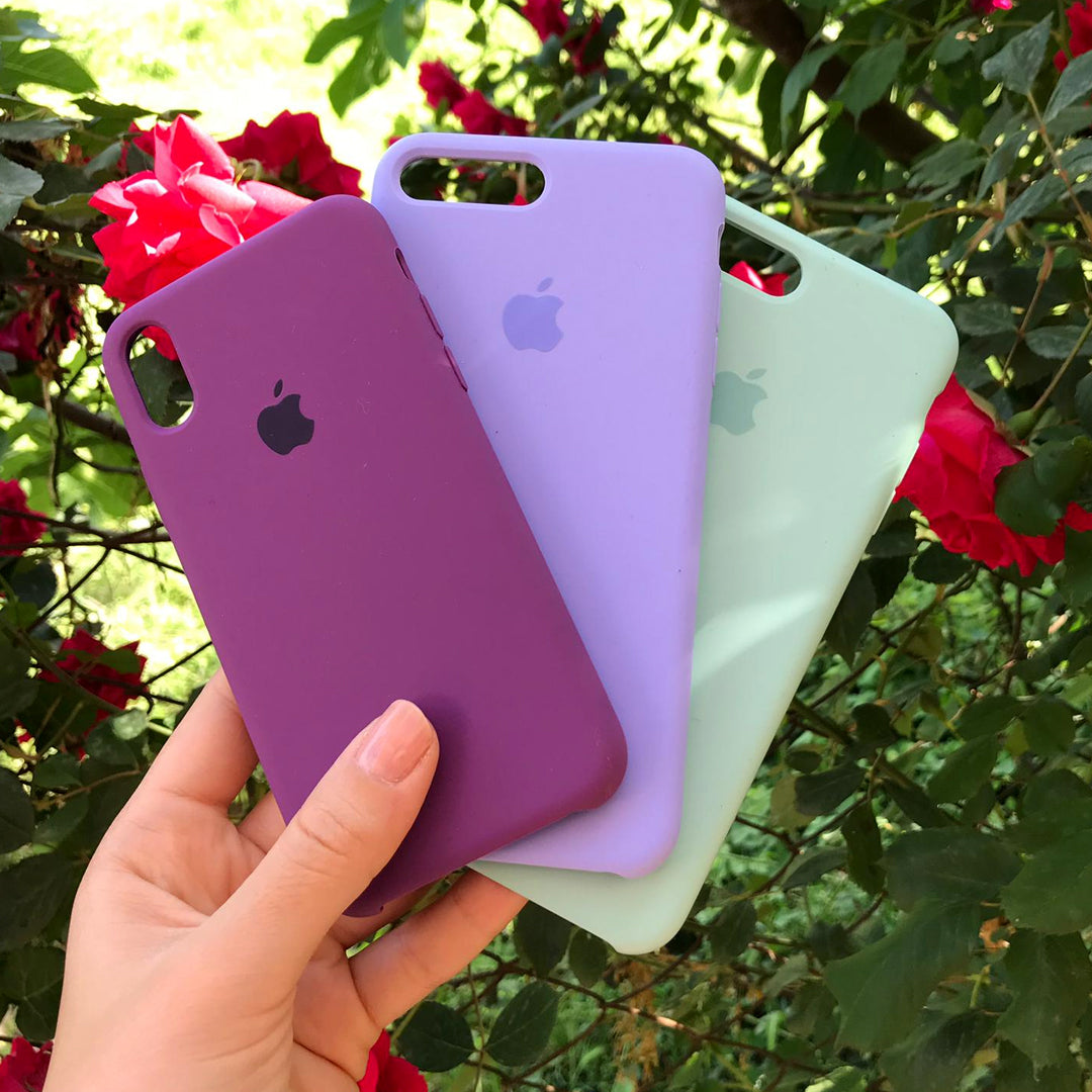 iPhone Silicone Case (Lilac)