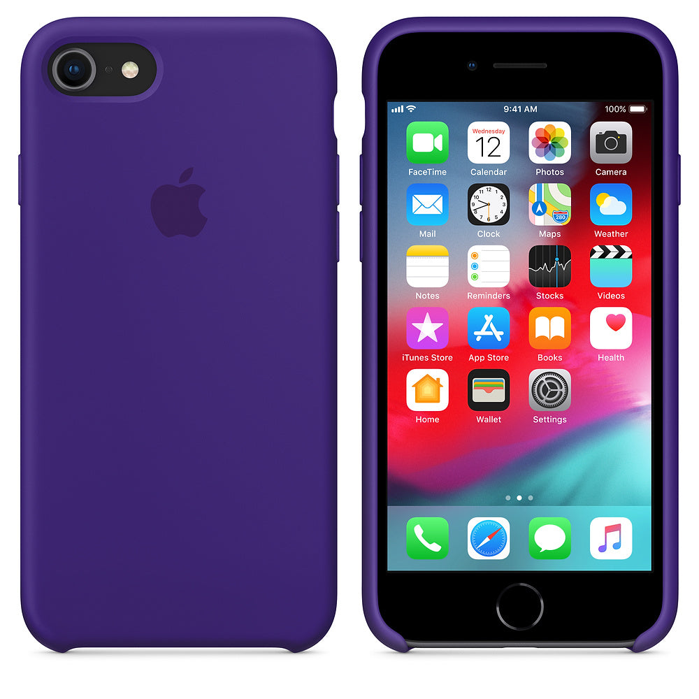 iPhone Silicone Case (Violet)