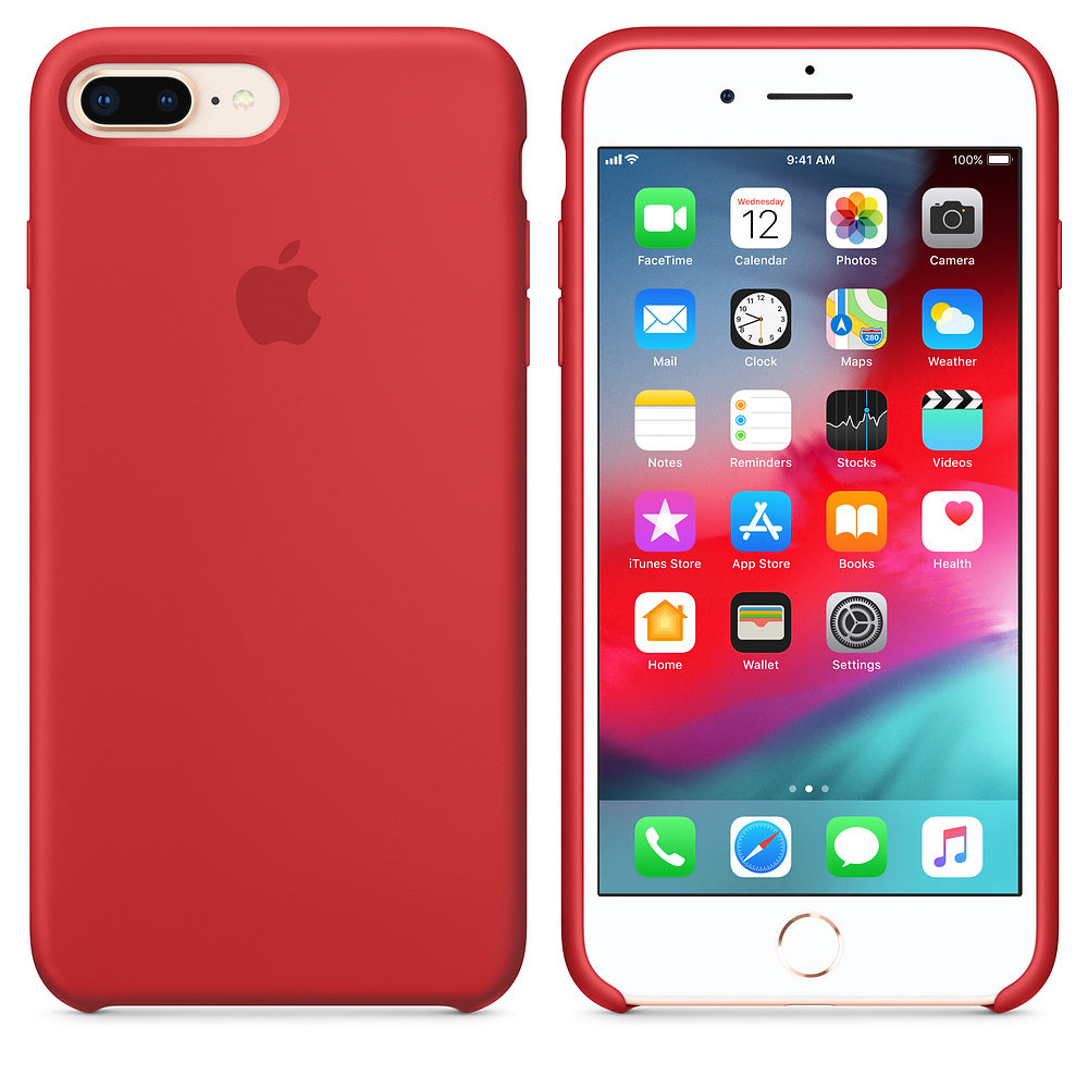 iPhone Silicone Case (Red)