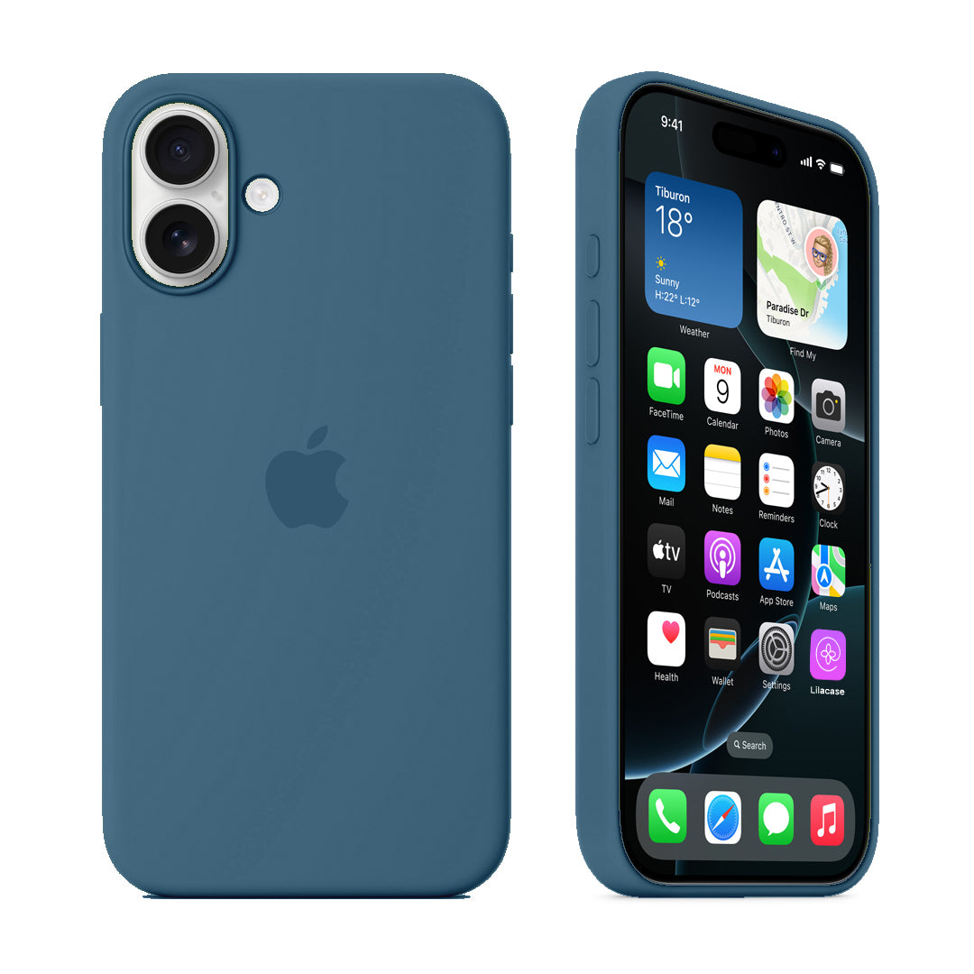 iPhone Silicone Case (Cobalt Blue)