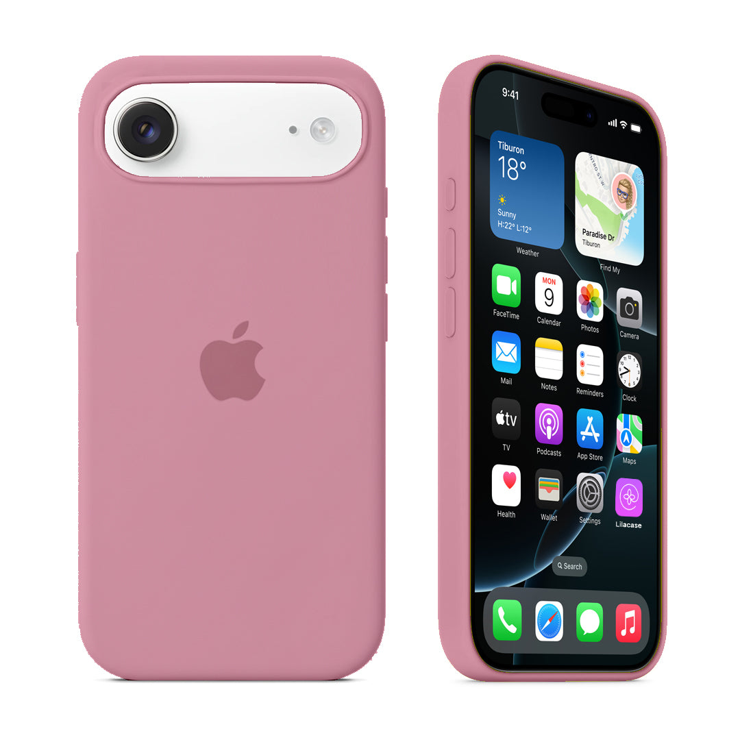 iPhone Silicone Case (Candy Pink) - Lilac Case