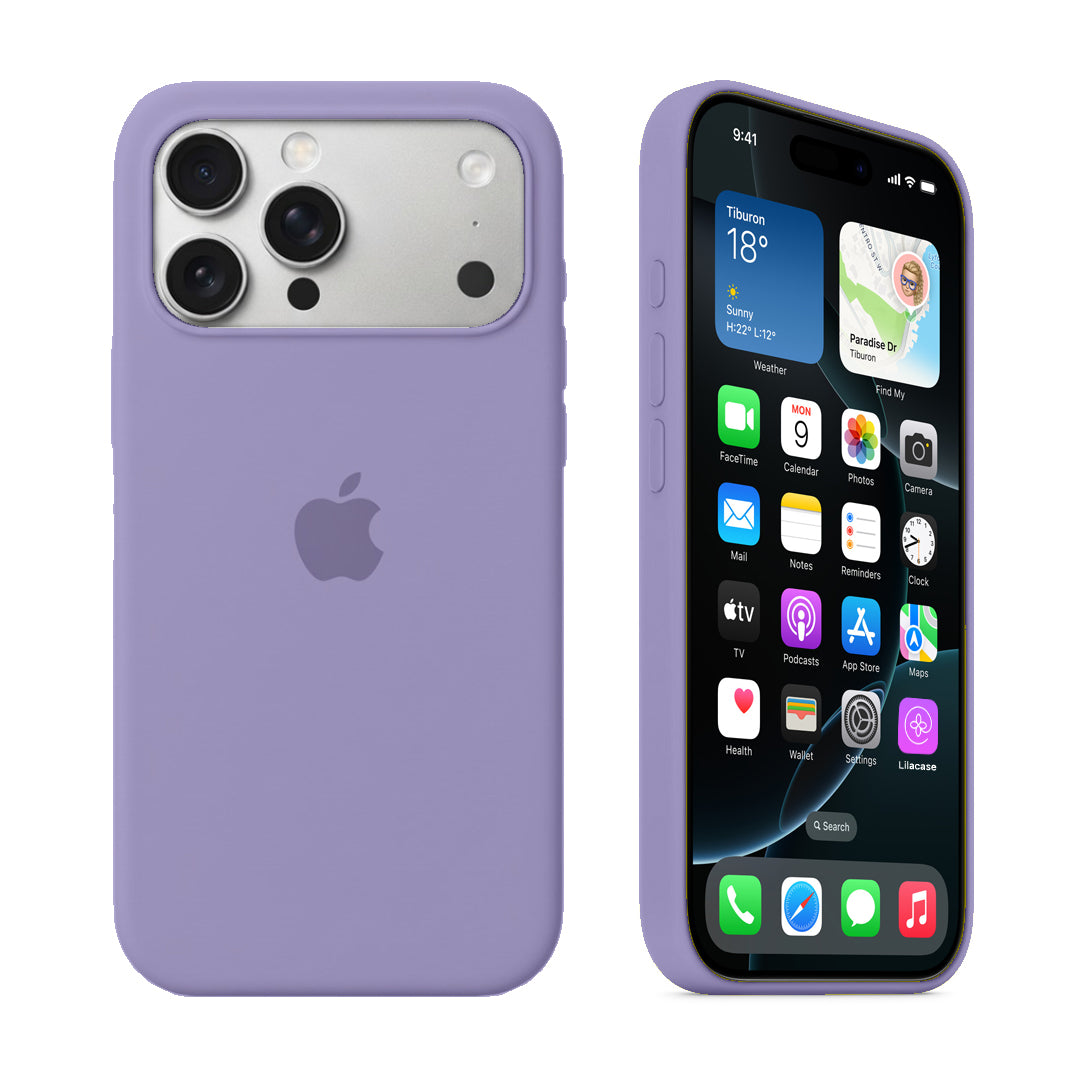 iPhone Silicone Case (Lilac) - Lilac Case