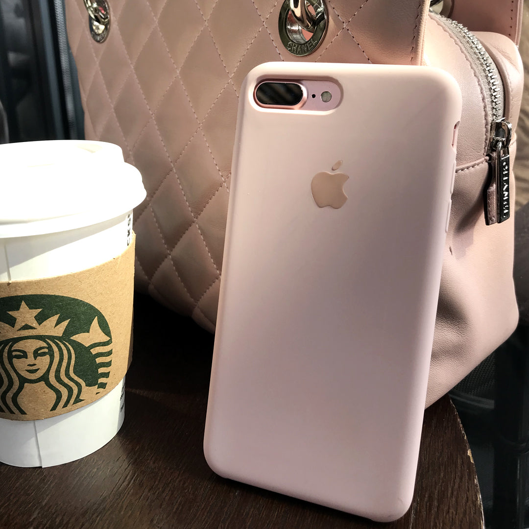 iPhone Silicone Case (Pink Sand)