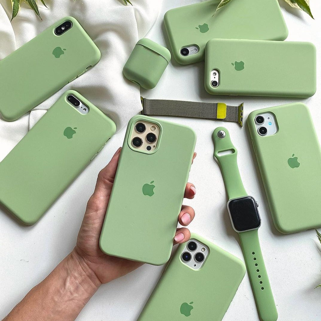 iPhone Silicone Case (Pistachio Green) – Lilac Case iPhone Silicone Case (Pistachio Green) – Lilac Case