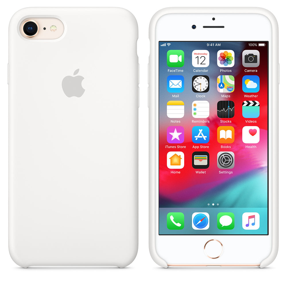 iPhone Silicone Case (White) – Lilac Case iPhone Silicone Case (White) – Lilac Case