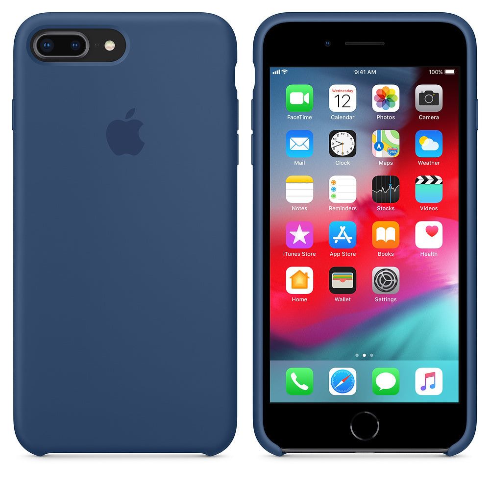 iPhone Silicone Case (Cobalt Blue) Lilac Case iPhone Silicone Case (Cobalt Blue) Lilac Case