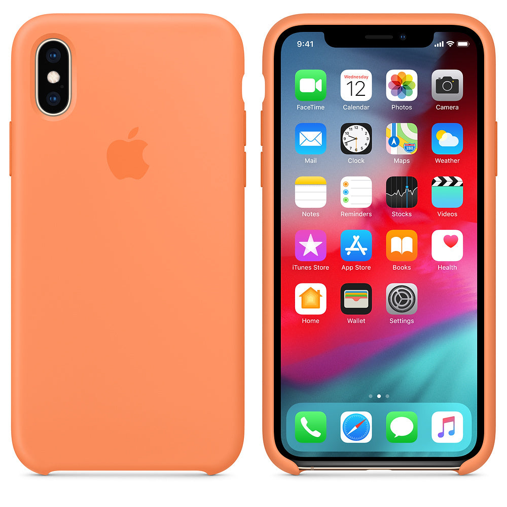 iPhone Silicone Case (Papaya)