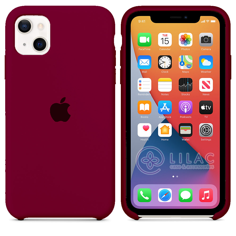 iPhone Silicone Case (Violet Cherry)