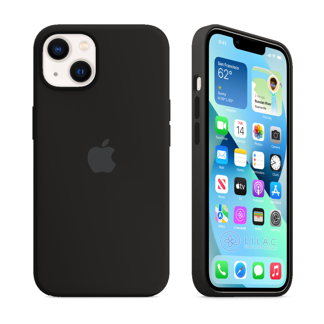 iPhone Silicone Case (Black)