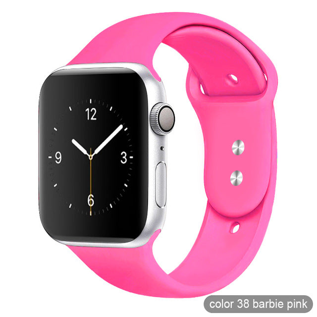 Apple Watch Silicone Sport Band