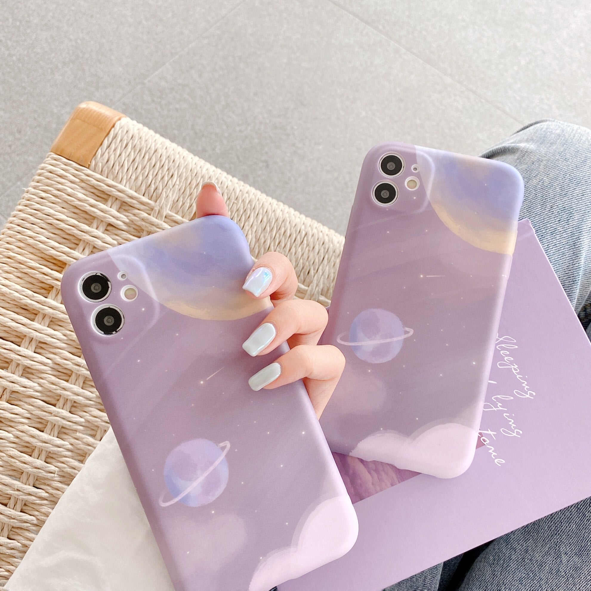 Pink Planet iPhone Case