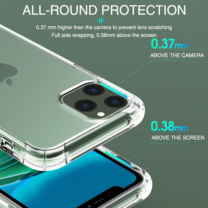 Shockproof Transparent iPhone Case