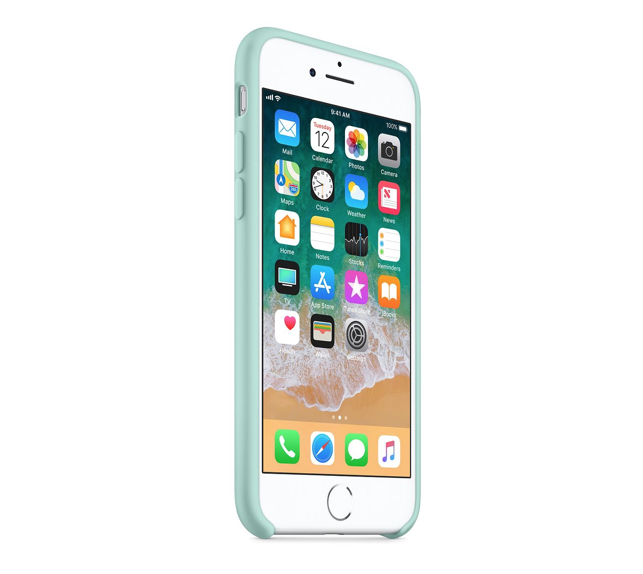 iPhone Silicone Case (Marine Green) – Lilac Case