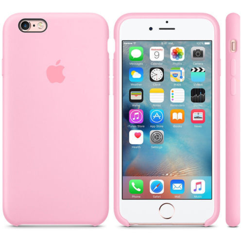 iPhone Silicone Case (Candy Pink)
